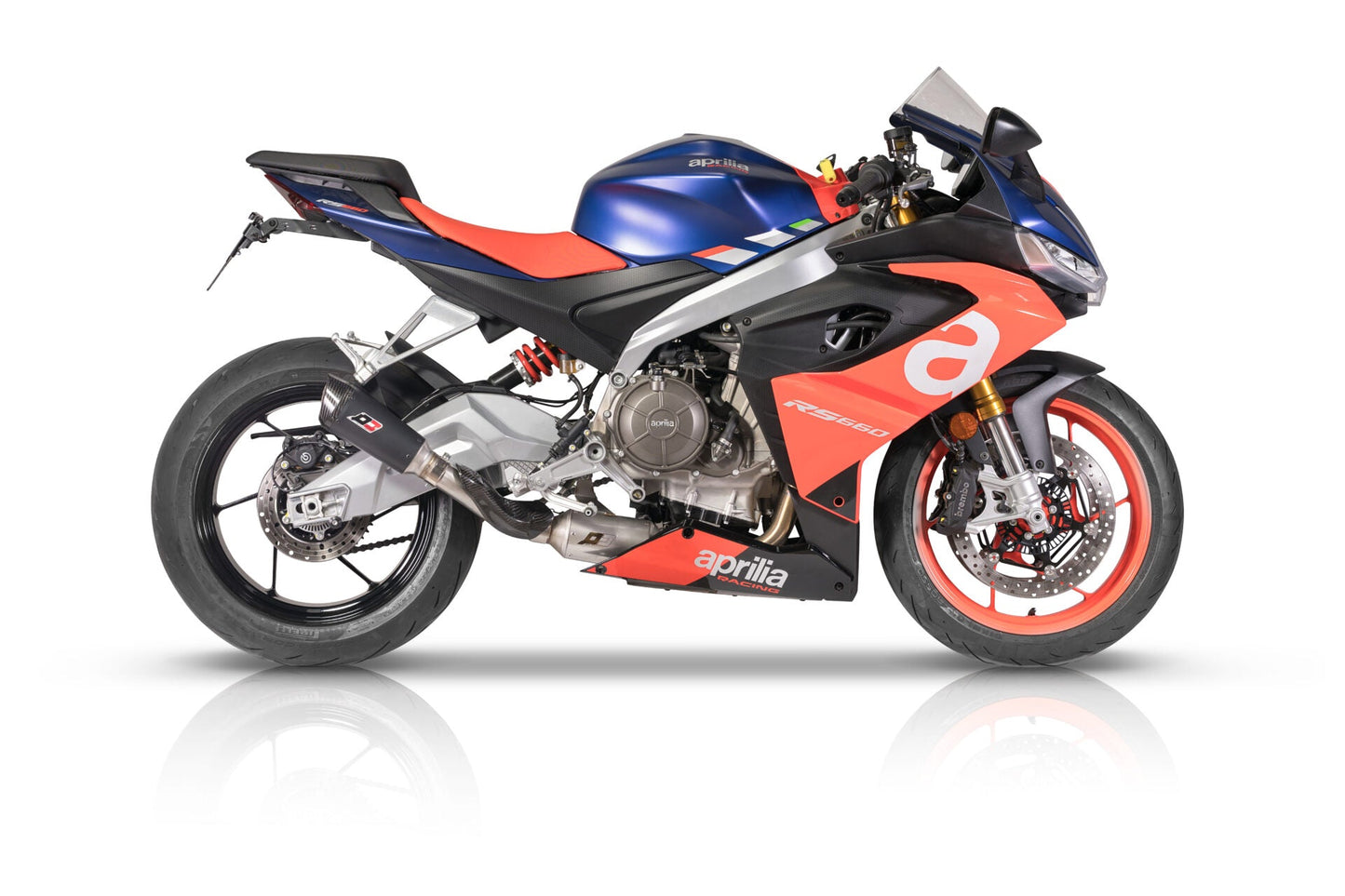 QD EXHAUST Aprilia RS 660 / Tuono (2020+) Titanium Full Exhaust System "Gunshot" (EU homologated)