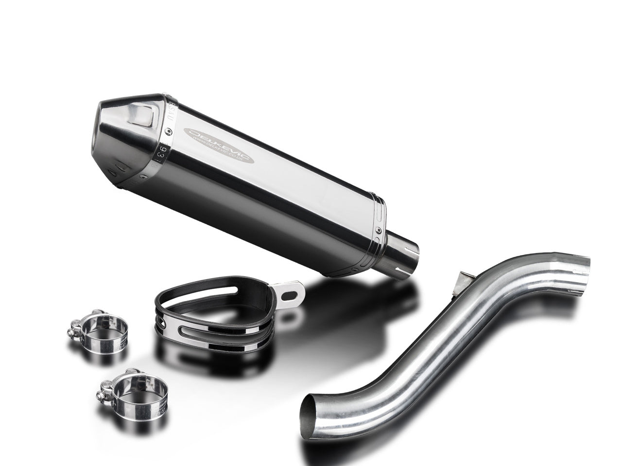 DELKEVIC Honda VFR1200X Crosstourer Full Exhaust System with 13" Tri-Oval Silencer