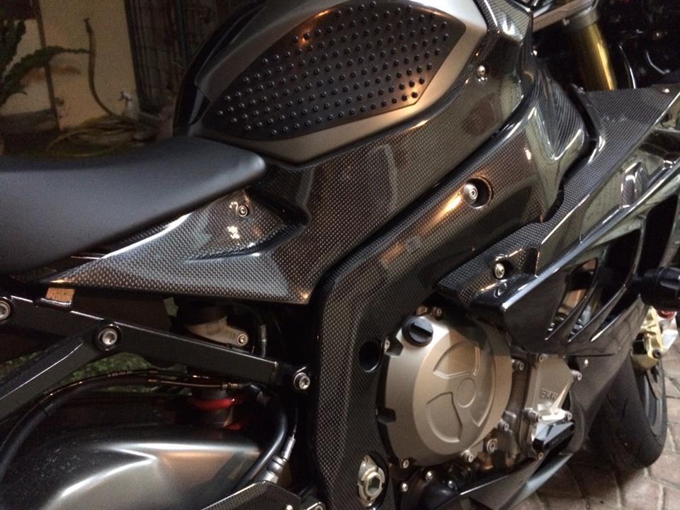 CARBON2RACE BMW S1000RR (12/16) Carbon Frame Covers