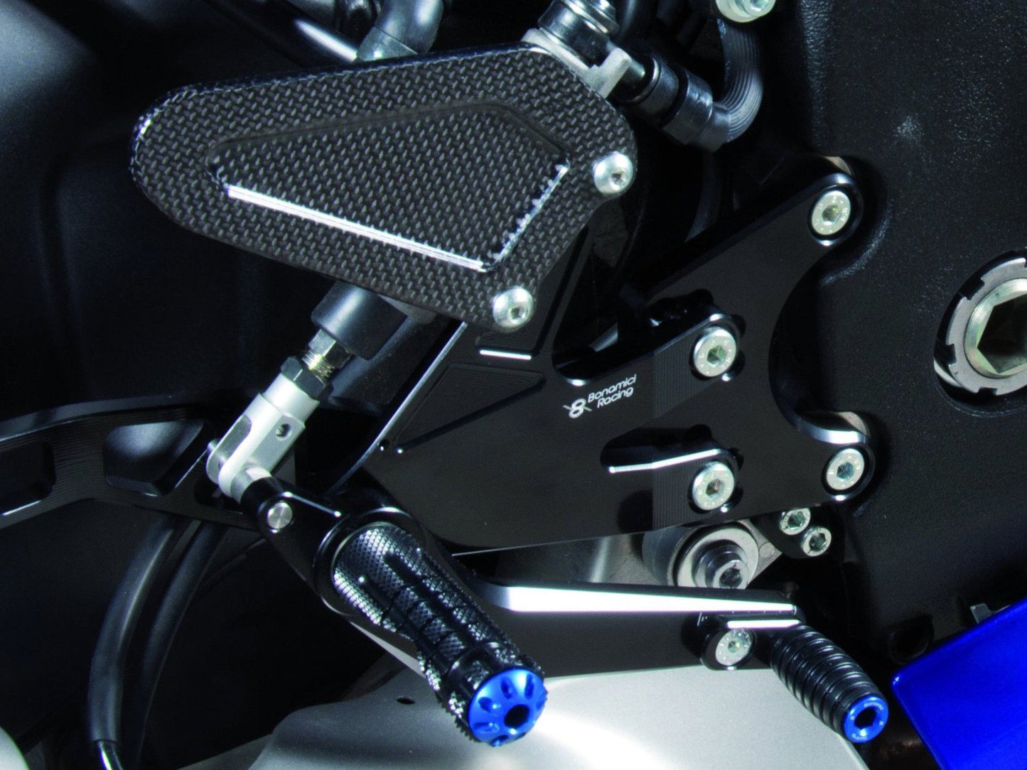 Y011 - BONAMICI RACING Yamaha YZF-R1 (2015) Adjustable Rearset