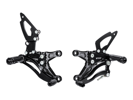 K020 - BONAMICI RACING Kawasaki ZX-6R (2019+) Adjustable Rearset