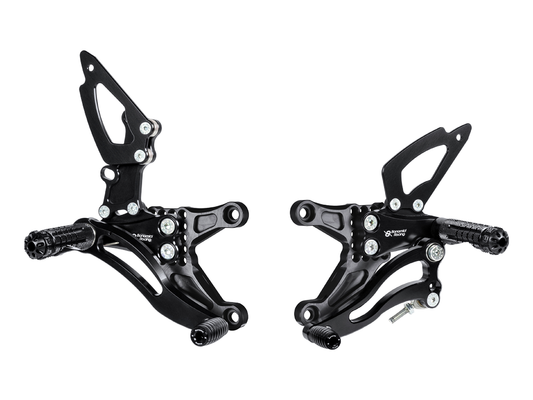 K010 - BONAMICI RACING Kawasaki ZX-6R (09/18) Adjustable Rearset
