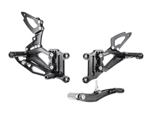 Y002 - BONAMICI RACING Yamaha YZF-R1 (04/06) Adjustable Rearset