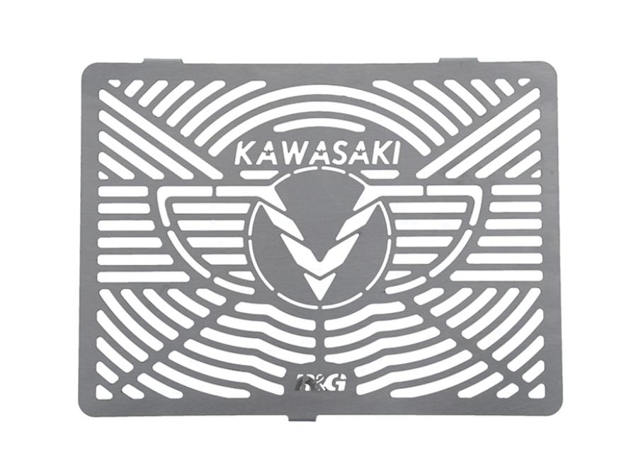 BRG0001 - R&G RACING Kawasaki EN650 Vulcan S (2015+) Branded Radiator Guard