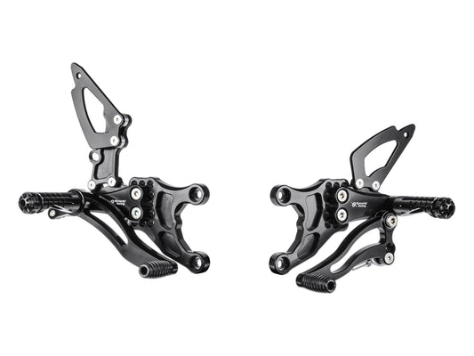 K008 - BONAMICI RACING Kawasaki ZX-10R (08/10) Adjustable Rearset