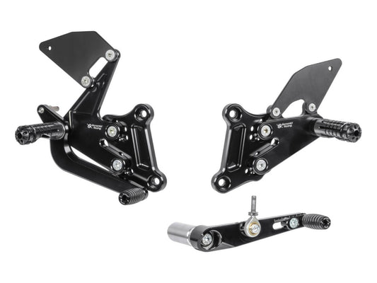 H012 - BONAMICI RACING Honda CBR650R / CB650 (2014+) Adjustable Rearset