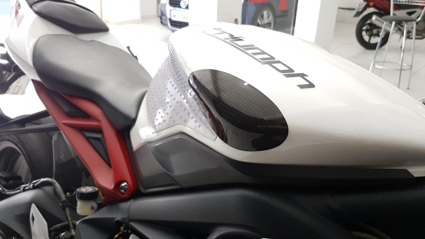 CARBON2RACE Triumph Daytona 675/R (13/17) Carbon Tank Sliders