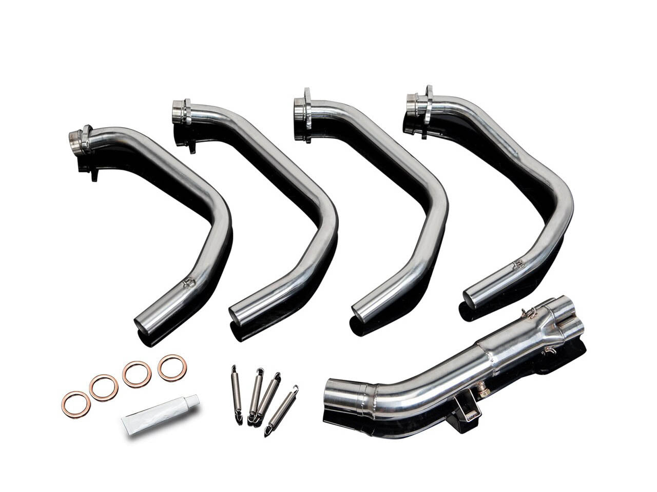 DELKEVIC Suzuki GSF650 Bandit (09/15) Full Exhaust System Stubby 18" Carbon