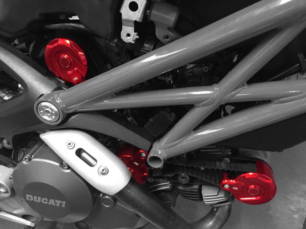 CC182 - CNC RACING Ducati Pulley Covers (Timing Belt)