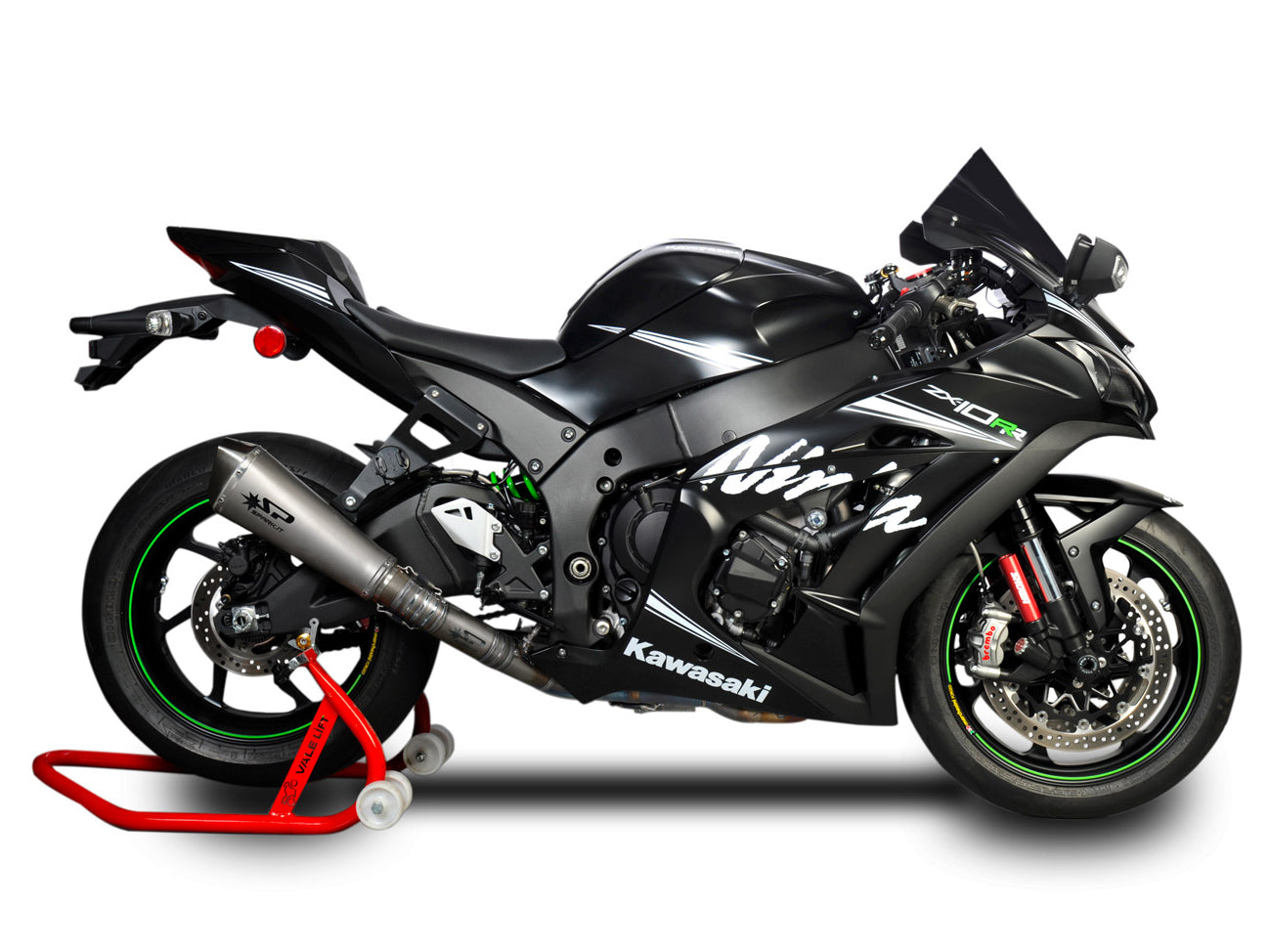 SPARK Kawasaki ZX-10R (11/20) Full Titanium Exhaust System "Konix" (racing)