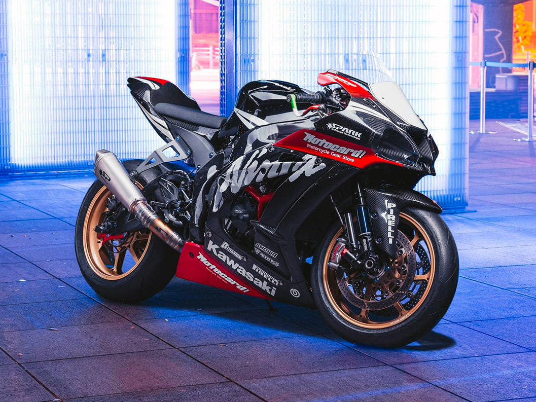 SPARK Kawasaki ZX-10R (11/20) Full Titanium Exhaust System "Konix" (racing)