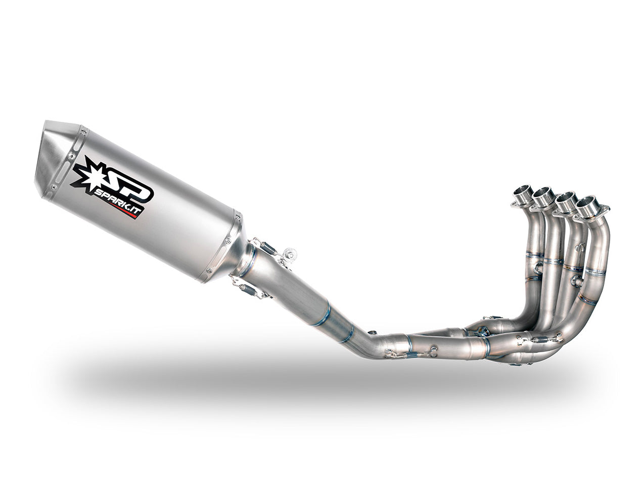 SPARK Yamaha YZF-R6 (2017+) Titanium Full Exhaust System "Force" (racing; step 1)