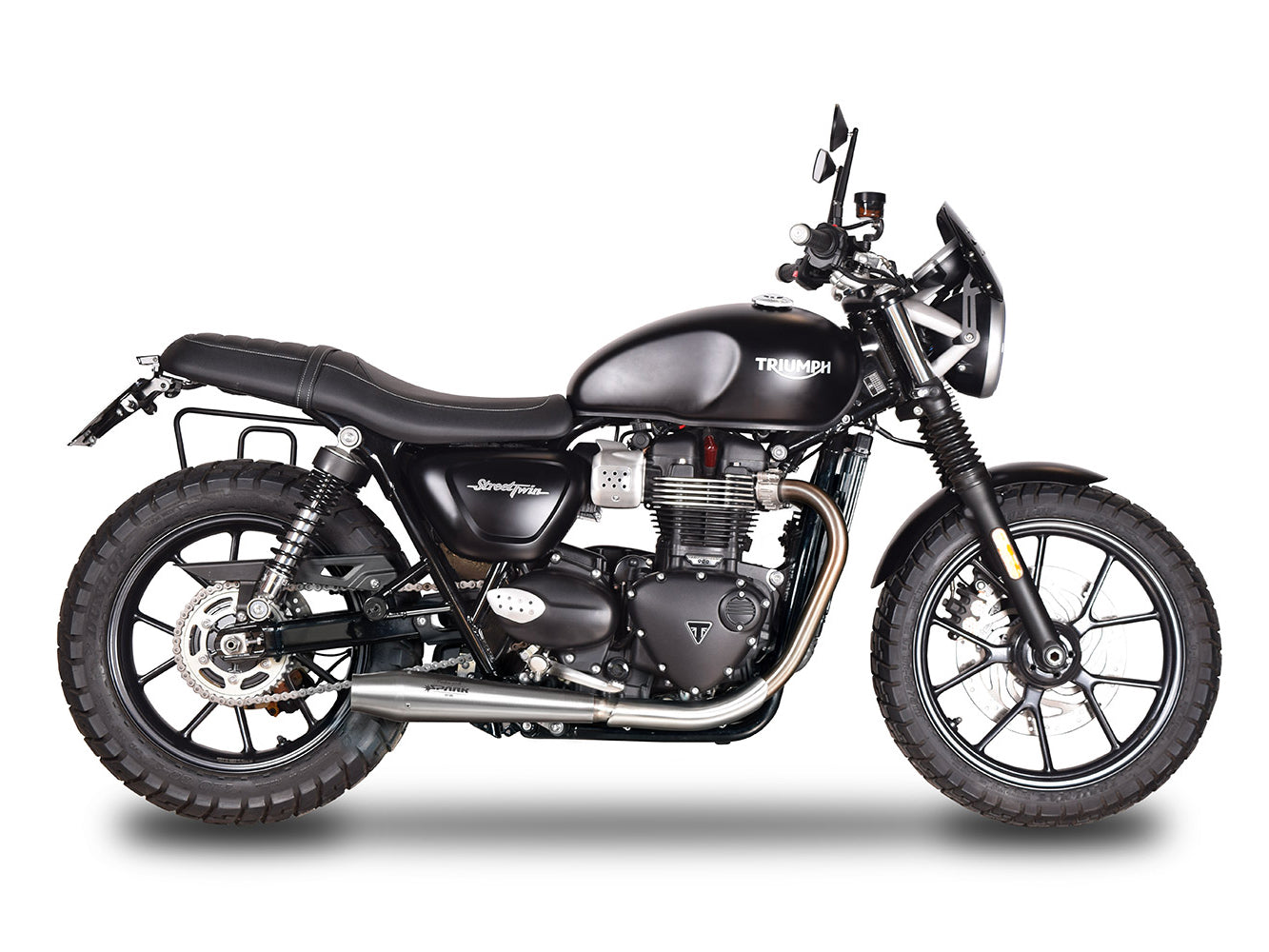 SPARK Triumph Street Twin Double Slip-on Exhaust "Sinfonia" (EU homologated)