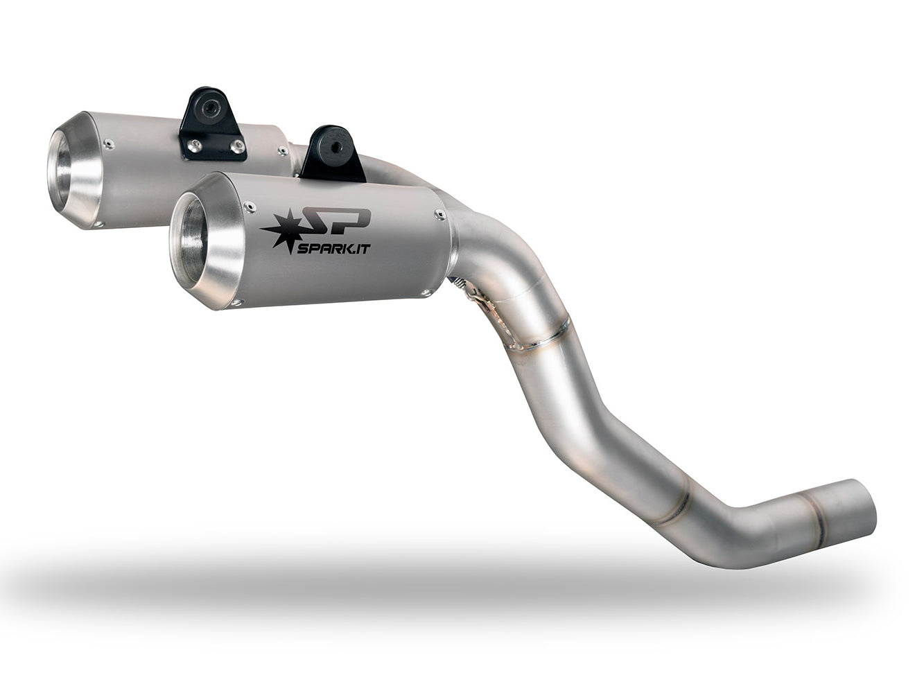 SPARK Ducati Monster 1200R High Position Slip-on Exhaust "MotoGP" (racing)