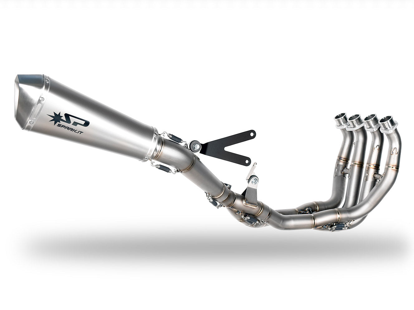 SPARK Yamaha YZF-R6 (2017+) Titanium Full Exhaust System "Konix" (racing; step 2)