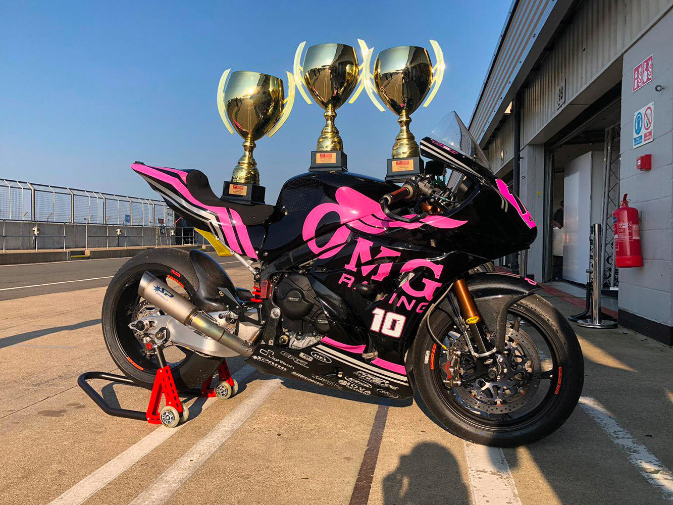 SPARK Suzuki GSX-R1000/1000R Full Titanium Exhaust System "Grid-O" (racing)
