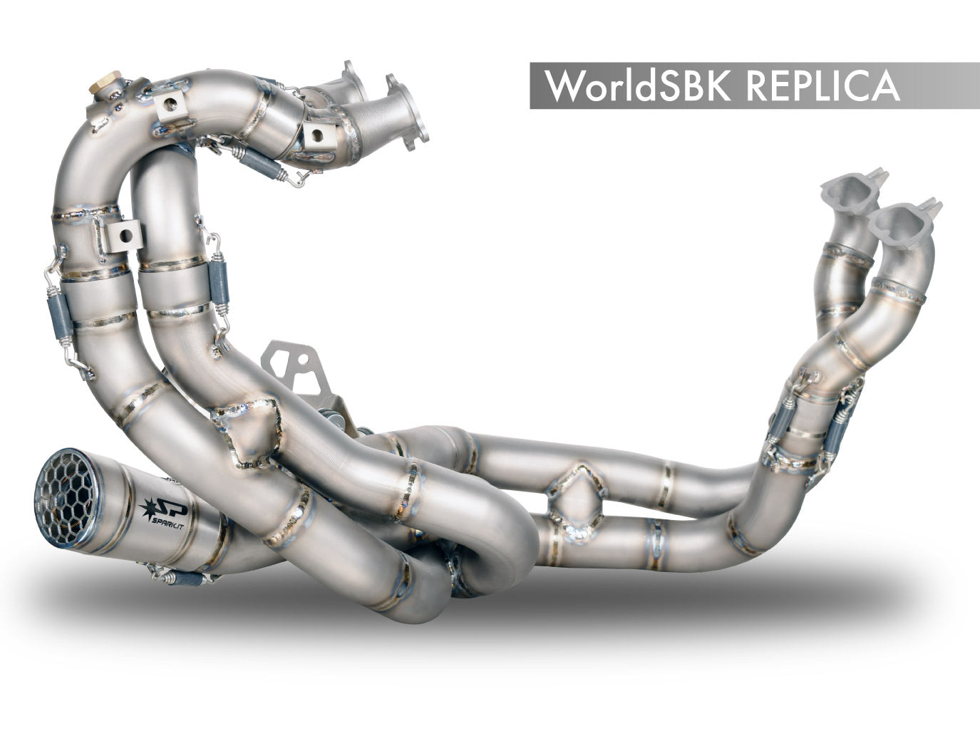 SPARK Ducati Panigale V4 Full Titanium Full Exhaust System "Grid-o" (racing)