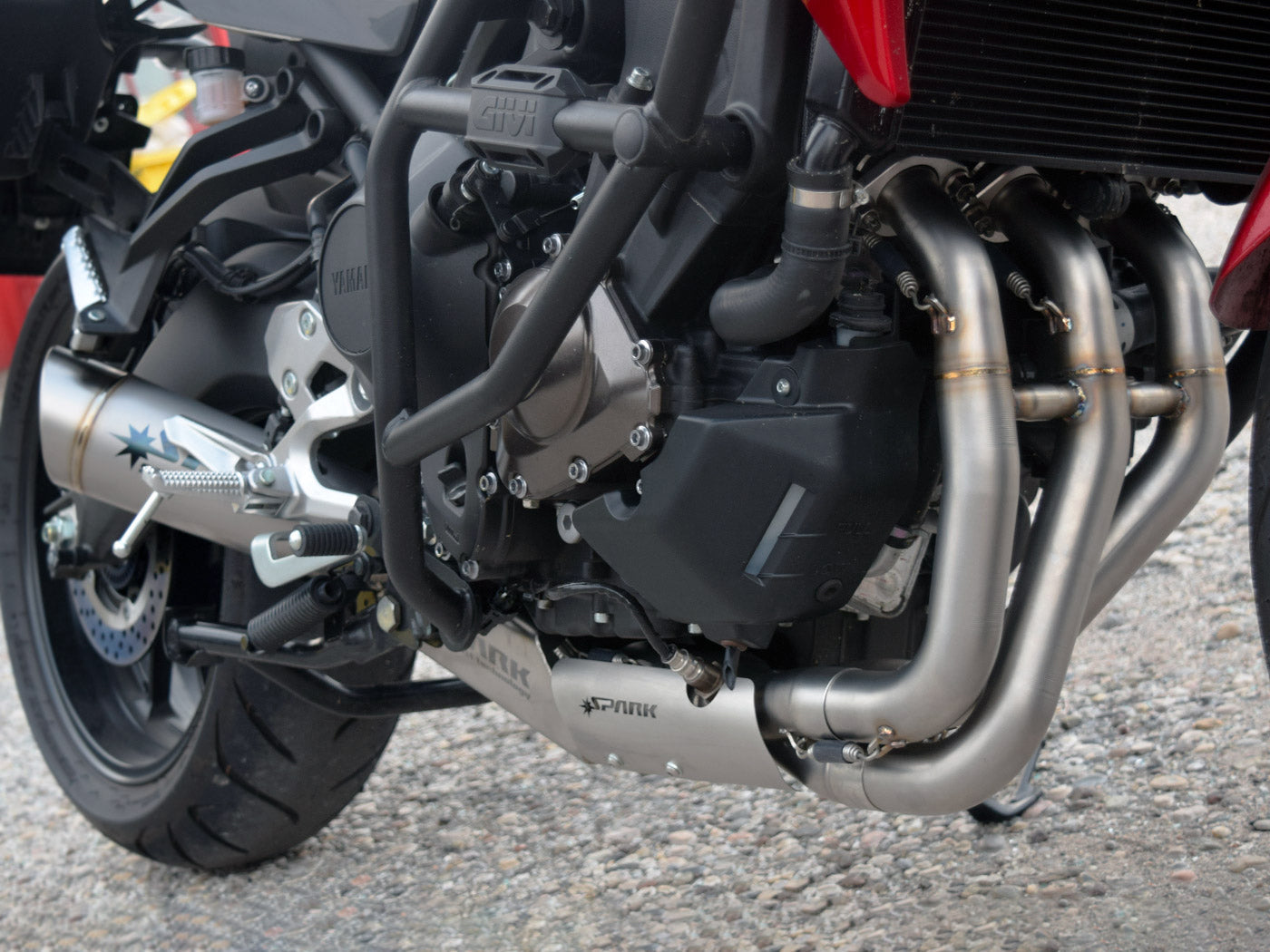 SPARK Yamaha MT-09 / Tracer 900 / XSR900 (14/20) Titanium Full Exhaust System "Grid-O" (EU homologated)