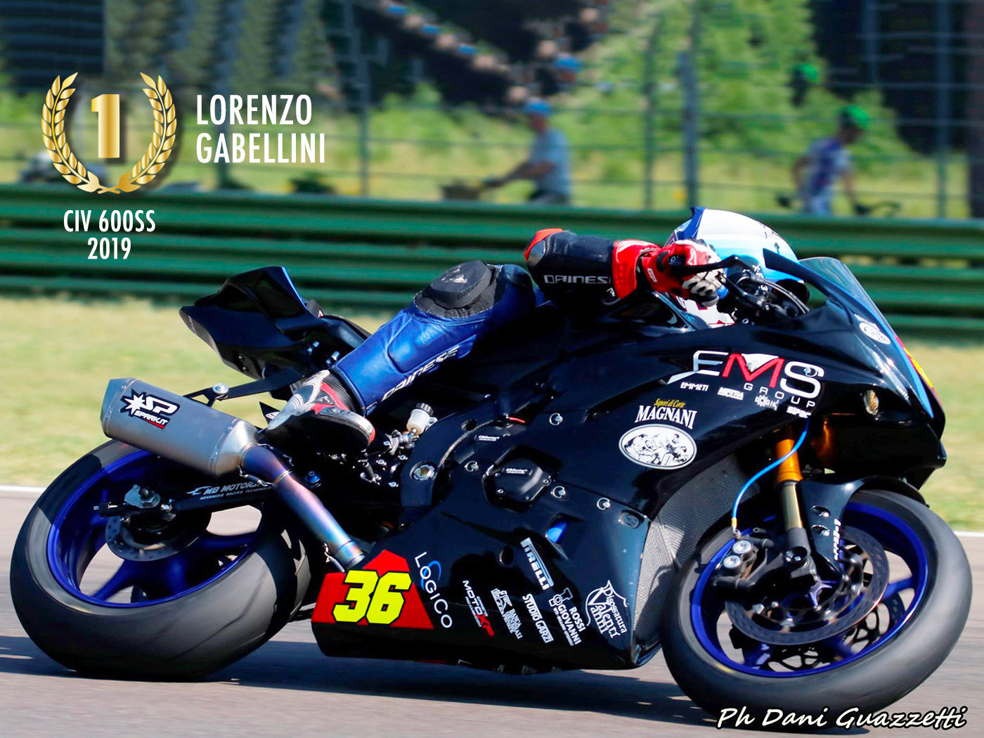 SPARK Yamaha YZF-R6 (2017+) Titanium Full Exhaust System "Force" (racing; step 2)
