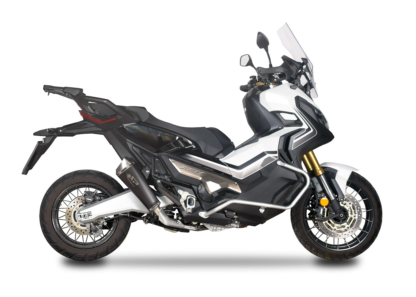 SPARK Honda X-ADV 750 Slip-on Exhaust "Konix" (EU homologated)