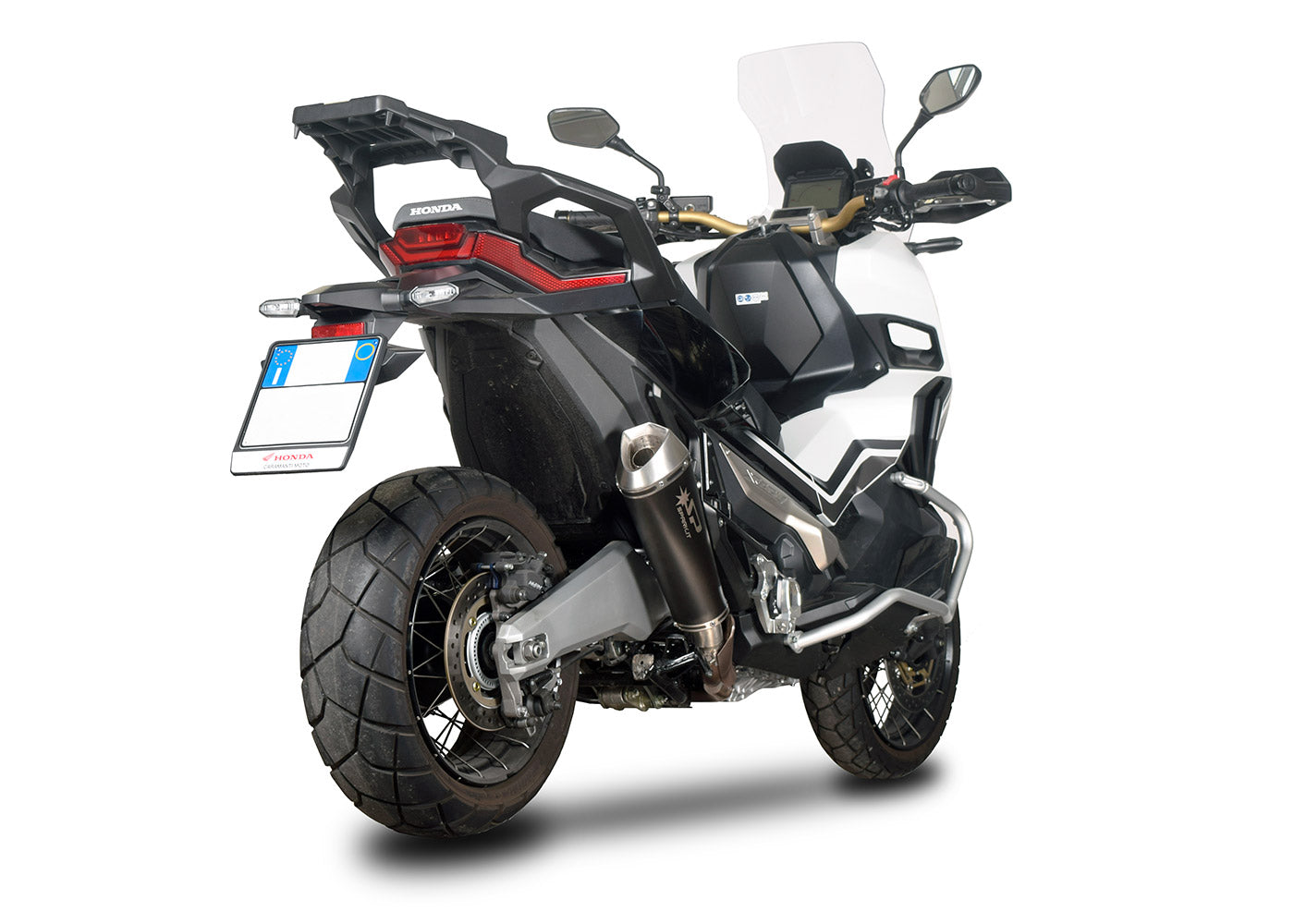 SPARK Honda X-ADV 750 Slip-on Exhaust "Konix" (EU homologated)