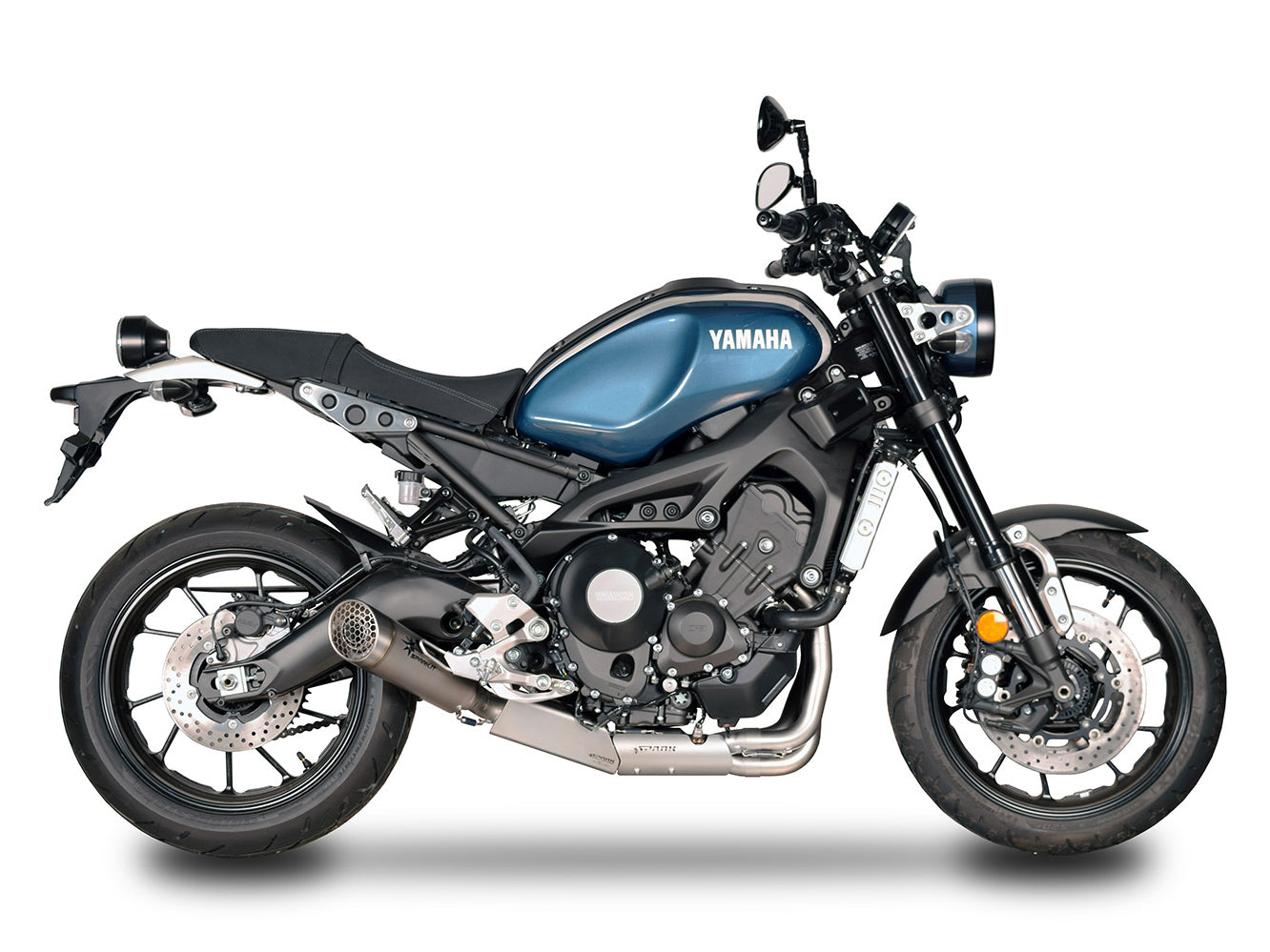 SPARK Yamaha MT-09 / Tracer 900 / XSR900 (14/20) Titanium Full Exhaust System "Grid-O" (EU homologated)