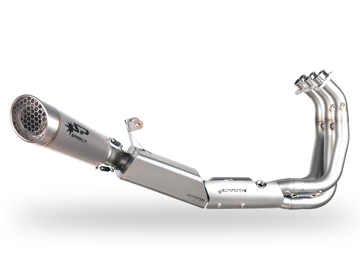 SPARK Yamaha MT-09 / Tracer 900 / XSR900 (14/20) Titanium Full Exhaust System "Grid-O" (EU homologated)