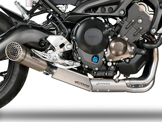 SPARK Yamaha MT-09 / Tracer 900 / XSR900 (14/20) Titanium Full Exhaust System "Grid-O" (EU homologated)
