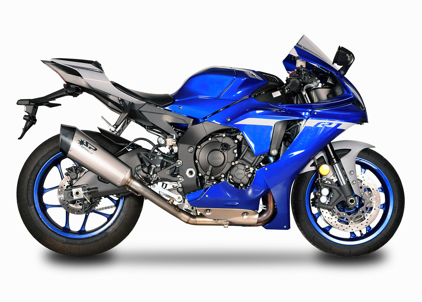 SPARK Yamaha YZF-R1 Full Titanium Semi-Full Exhaust System "Fighter" (racing)