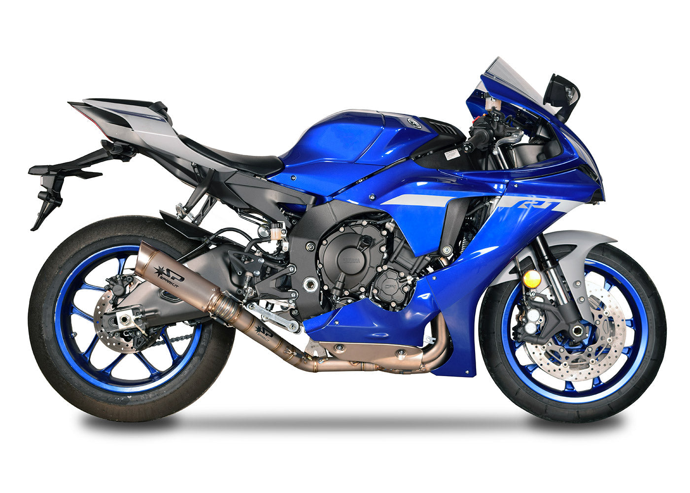 SPARK Yamaha YZF-R1 Full Titanium Exhaust System "Grid-O" (racing)
