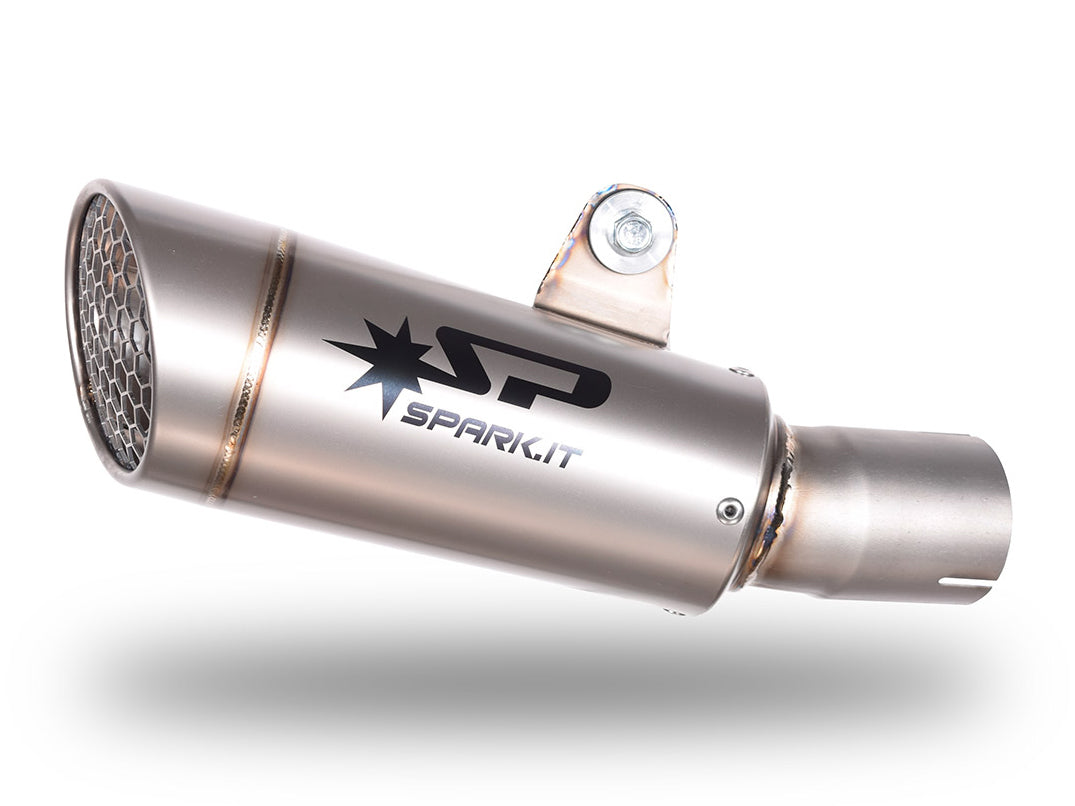 SPARK BMW S1000RR (2019+) Titanium Slip-on Exhaust "Grid-O" (racing)