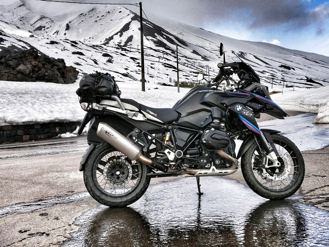 SPARK BMW R1200GS / Adventure (13/18) Titanium Slip-on Exhaust "Force" (EU homologated)
