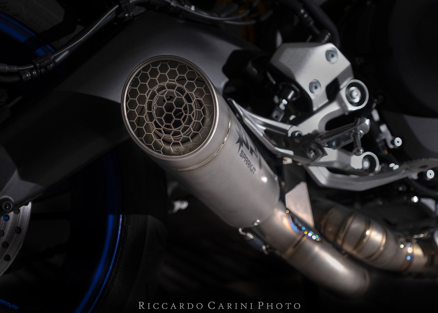 SPARK Yamaha MT-09 / Tracer 900 / XSR900 (14/20) Titanium Full Exhaust System "Grid-O" (racing)