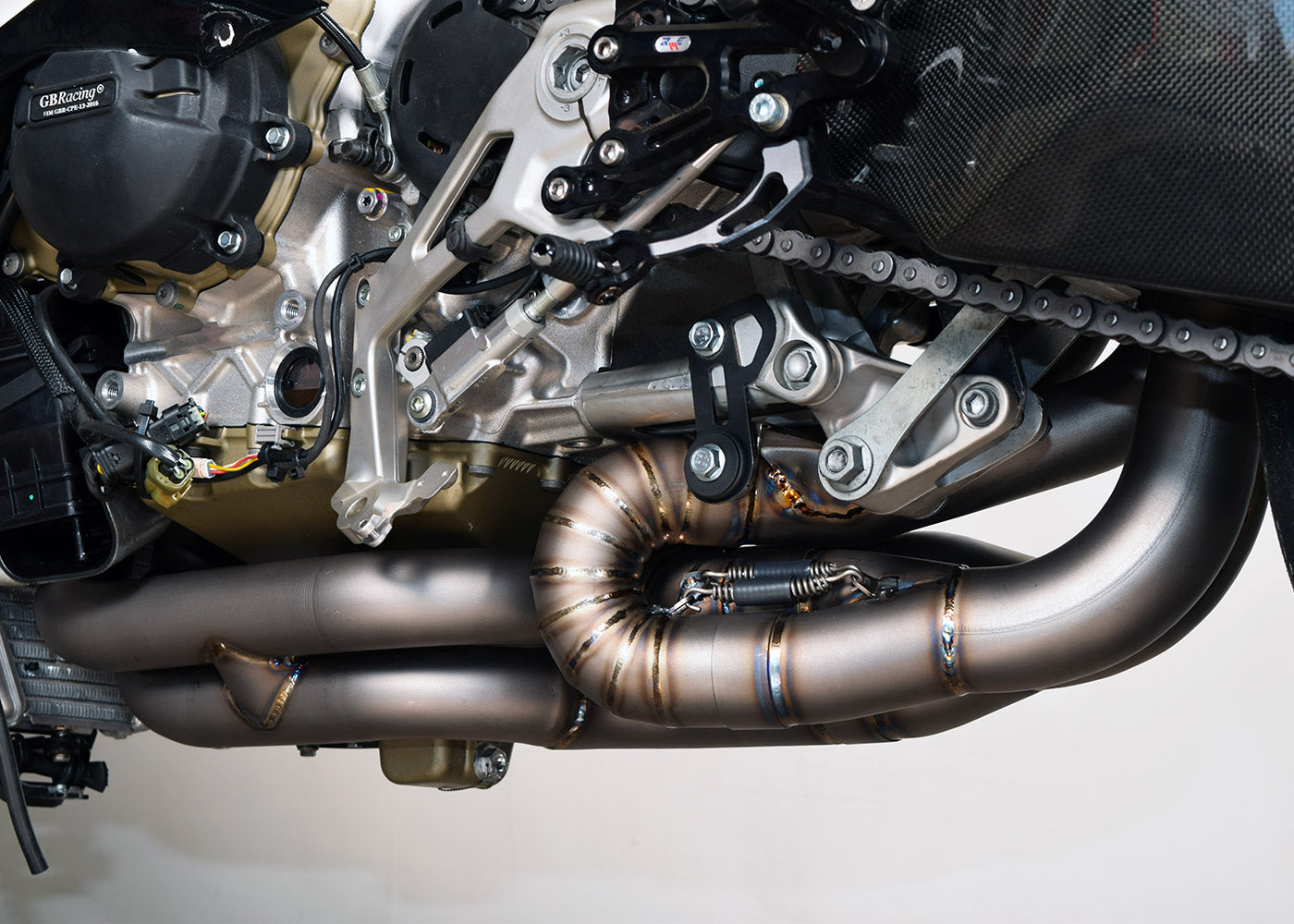 SPARK Ducati Panigale V4 Full Titanium Full Exhaust System "Grid-o" (racing; underseat)