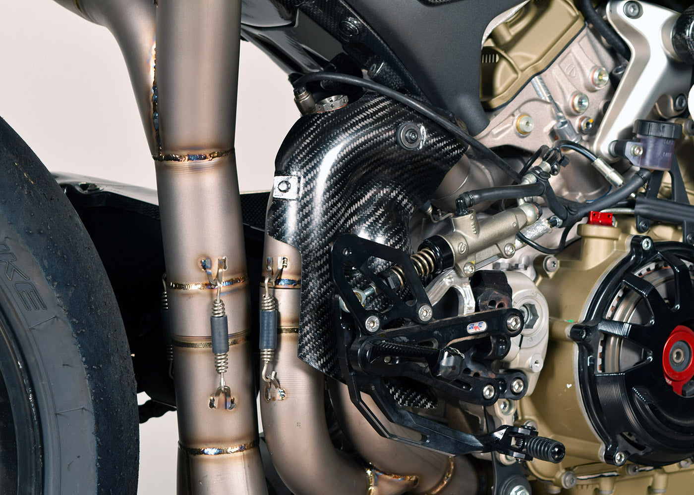 SPARK Ducati Panigale V4 Full Titanium Full Exhaust System "Grid-o" (racing; underseat)