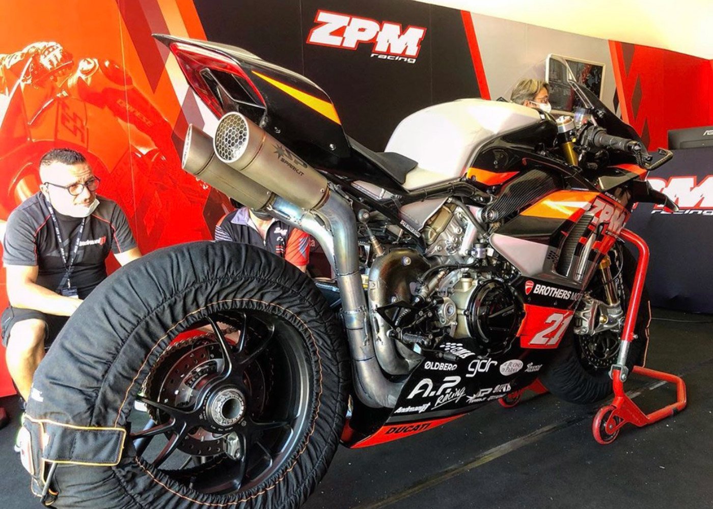 SPARK Ducati Panigale V4 Full Titanium Full Exhaust System "Grid-o" (racing; underseat)