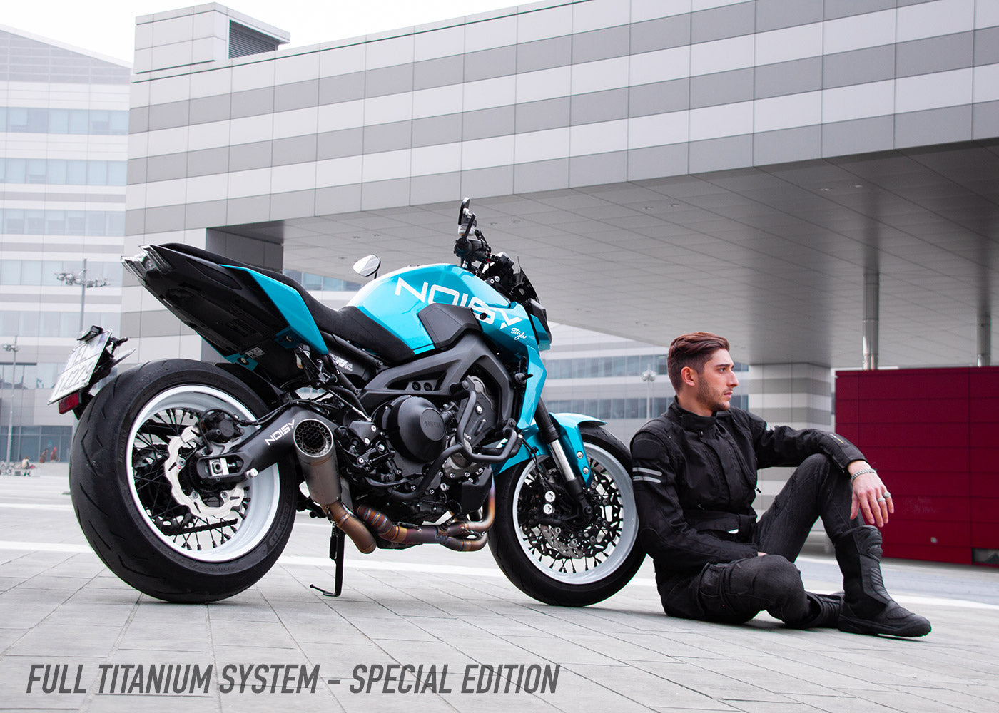 SPARK Yamaha MT-09 / Tracer 900 / XSR900 (14/20) Titanium Full Exhaust System "Grid-O" (racing)