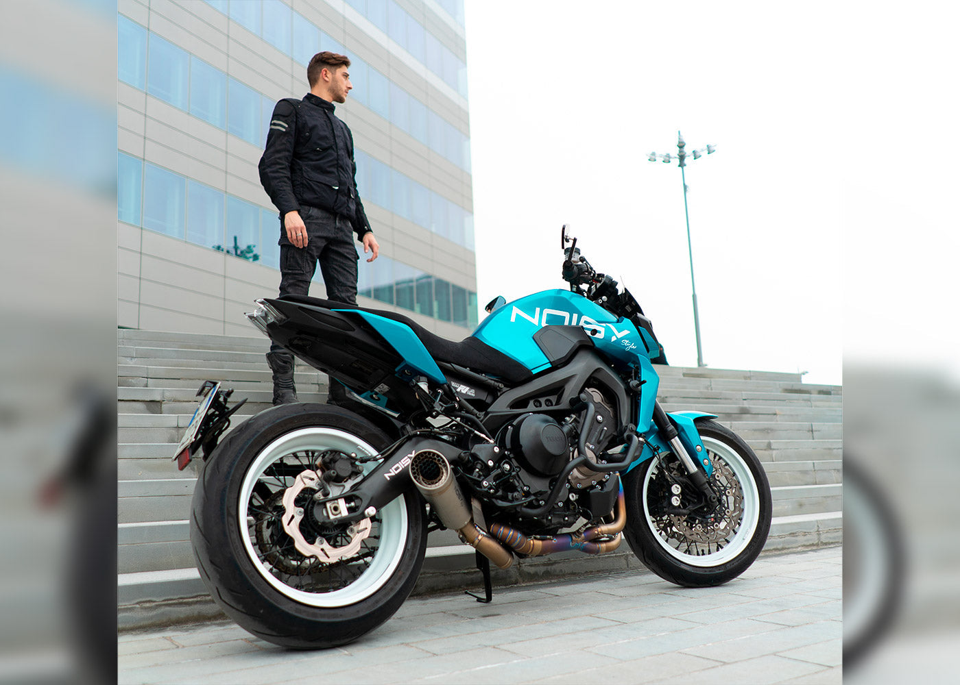 SPARK Yamaha MT-09 / Tracer 900 / XSR900 (14/20) Full Titanium Exhaust System "Grid-O" (racing)