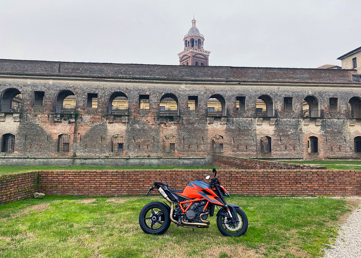 SPARK KTM 1290 Super Duke R (2020+) Titanium Semi-Full Double Exhaust System "Grid-o" (EU homologated)