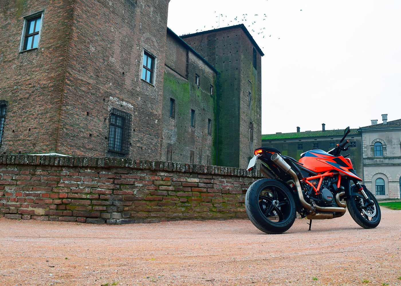 SPARK KTM 1290 Super Duke R (2020+) Titanium Semi-Full Double Exhaust System "Grid-o" (EU homologated)
