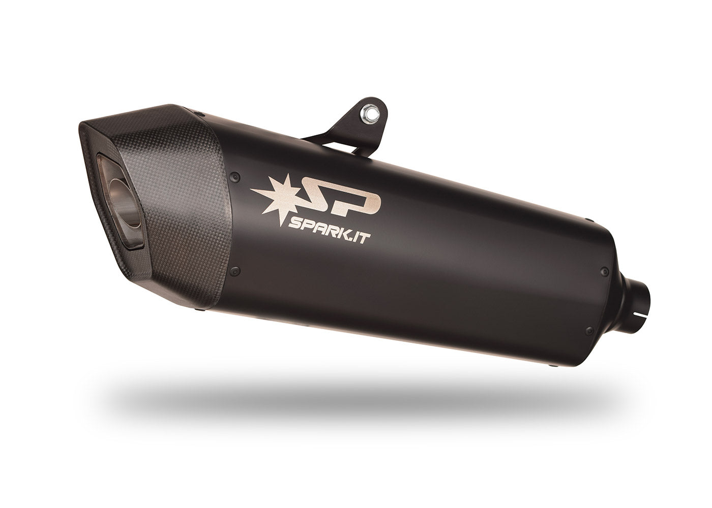 SPARK Triumph Tiger 900 (2020+) Titanium Slip-on Exhaust "Fighter" (EU homologated)