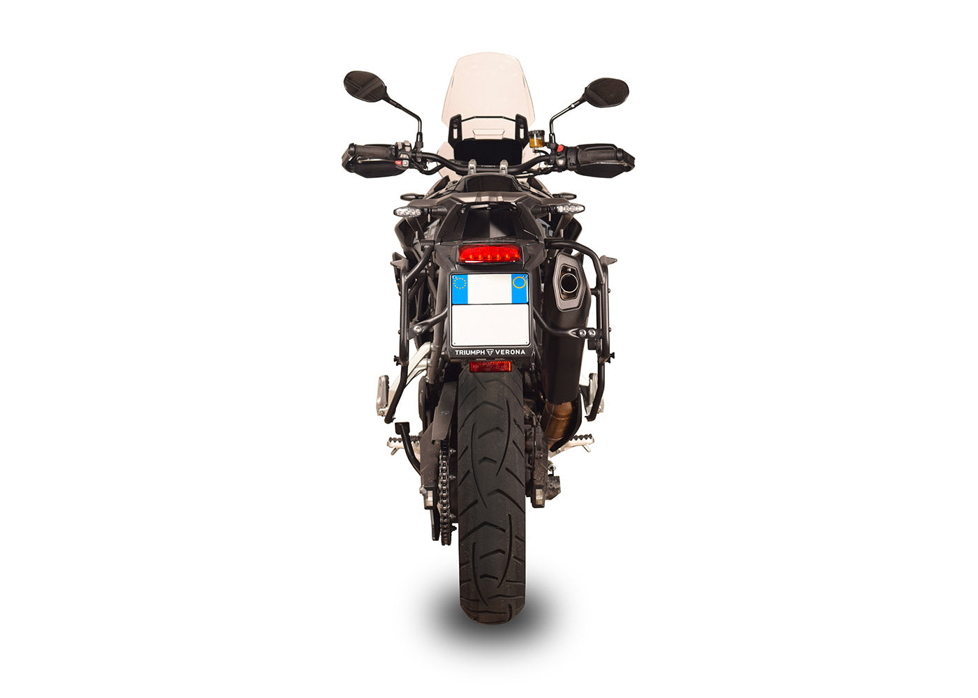 SPARK Triumph Tiger 900 (2020+) Titanium Slip-on Exhaust "Fighter" (EU homologated)