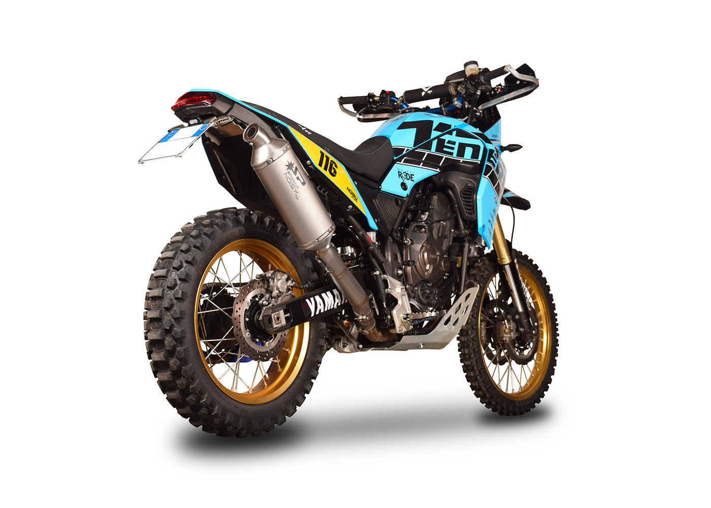 SPARK Yamaha Ténéré 700 Slip-on Exhaust "Dakar" (EU homologated; high)