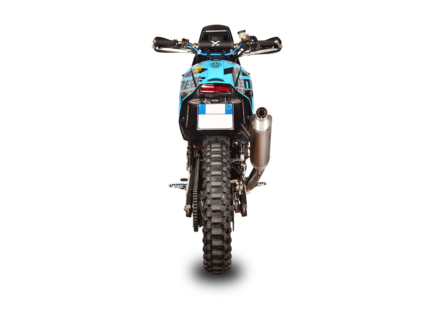 SPARK Yamaha Ténéré 700 Slip-on Exhaust "Dakar" (EU homologated; high)
