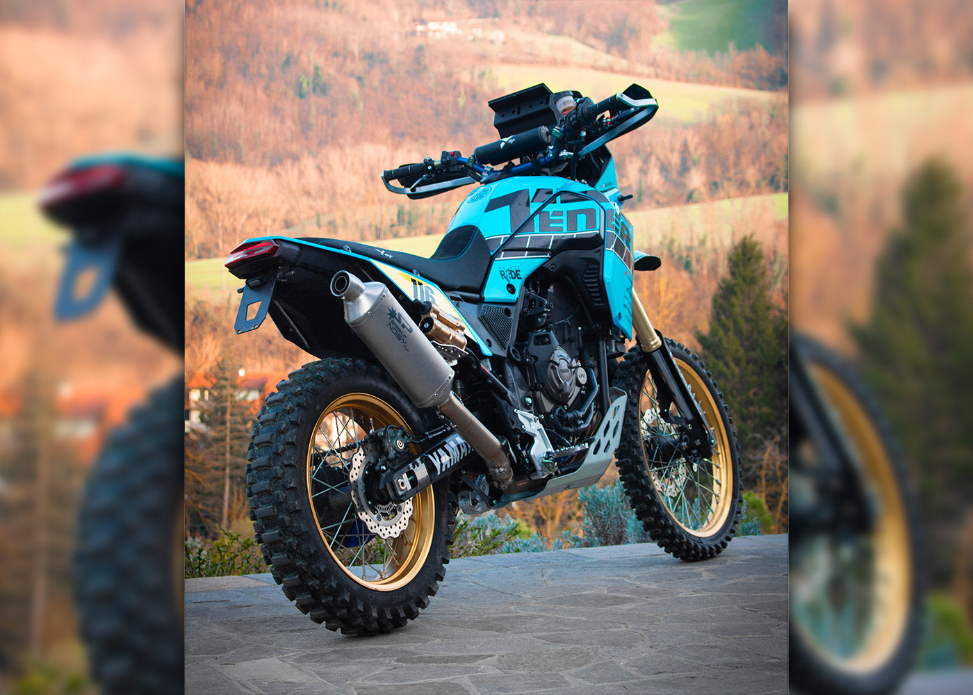 SPARK Yamaha Ténéré 700 Slip-on Exhaust "Dakar" (EU homologated; high)