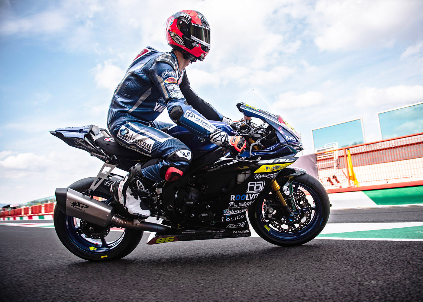 SPARK Yamaha YZF-R6 (2008+) Full Titanium Exhaust System "Fighter" (racing; step 3)