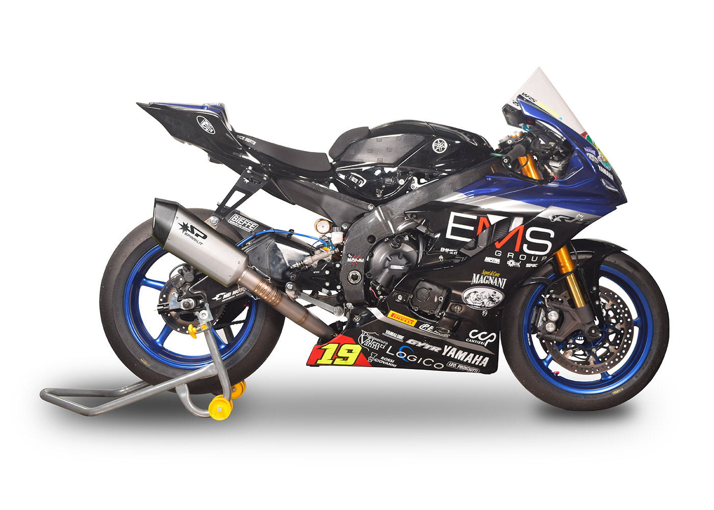 SPARK Yamaha YZF-R6 (2008+) Full Titanium Exhaust System "Fighter" (racing; step 3)