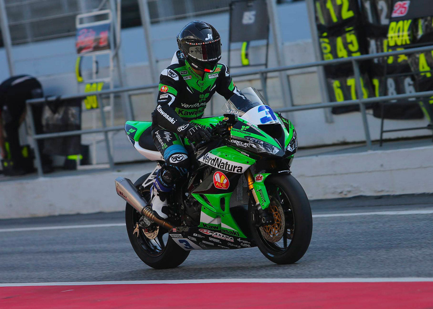 SPARK Kawasaki ZX-6R (2009+) Full Titanium Exhaust System "Konix" (racing)