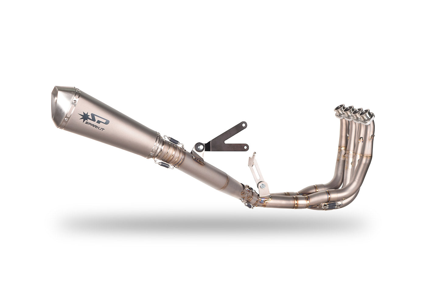 SPARK Yamaha YZF-R6 (2008+) Full Titanium Exhaust System "Konix" (racing; step 3)