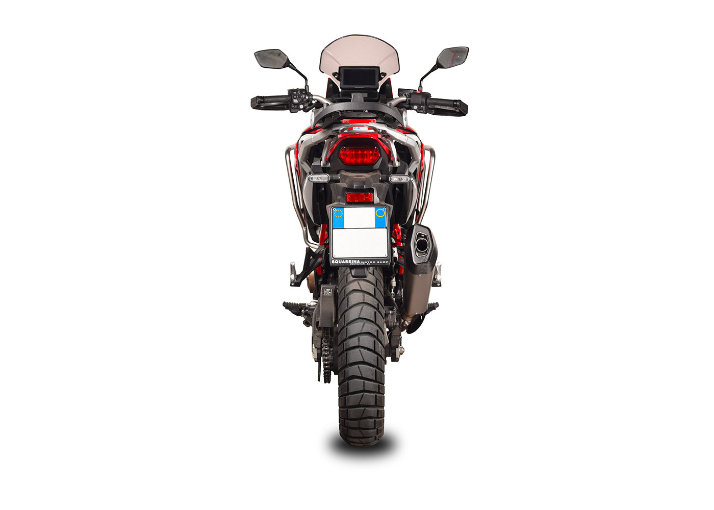 SPARK Honda CRF1100L Africa Twin Titanium Slip-on Exhaust "Fighter" (EU homologated)